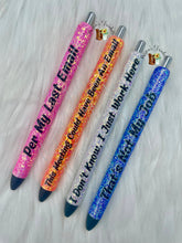 Load image into Gallery viewer, Work Sucks Pens