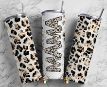 Load image into Gallery viewer, Leopard Mama Sublimation Tumbler