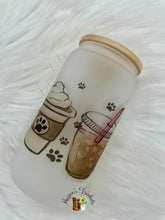 Load image into Gallery viewer, Coffee Dog Mom Glass Libby