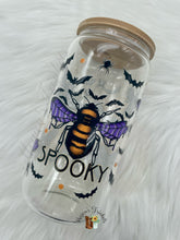Load image into Gallery viewer, Spooky Bee Glass Libby