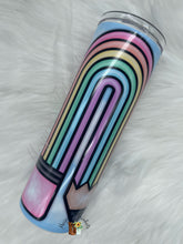 Load image into Gallery viewer, Pastel Powerwash Teacher Sublimation Tumbler