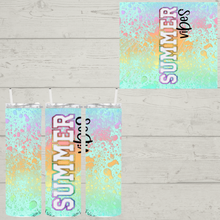 Load image into Gallery viewer, Summer Vibes Sublimation Tumbler