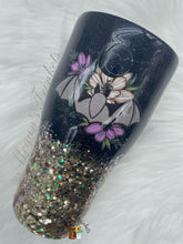 Load image into Gallery viewer, RTS Batty Floral Curve Tumbler