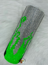 Load image into Gallery viewer, Malevolent Dark Fey Witch Rhinestone Tumbler