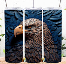 Load image into Gallery viewer, 3D Eagle Sublimation Tumbler