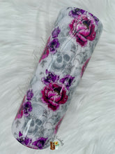 Load image into Gallery viewer, RTS Floral Skellie Tumbler