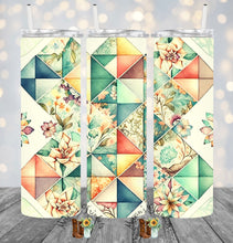 Load image into Gallery viewer, Quilting Sublimation Tumbler