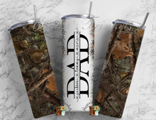 Load image into Gallery viewer, Camo Dad Sublimation Tumbler