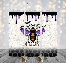 Load image into Gallery viewer, Spooky Bee Sublimation Tumbler