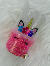 Load image into Gallery viewer, 14Oz Kids Unicorn Glitter Tumbler