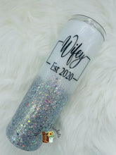 Load image into Gallery viewer, Hubby & Wifey Bridal Tumbler Set