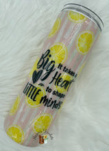 Load image into Gallery viewer, Teacher Lemons Skinny Tumbler