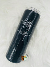Load image into Gallery viewer, Hubby & Wifey Bridal Tumbler Set