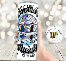 Load image into Gallery viewer, Wednesday Glass Skinny Tumbler