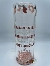 Load image into Gallery viewer, Neutral Christmas Glads Snowglobe Tumbler