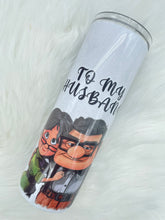 Load image into Gallery viewer, To My Wife/Husband Sublimation Tumbler
