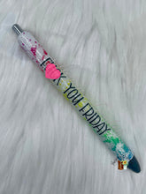 Load image into Gallery viewer, Sweary/Sassy Days of the Week Pens
