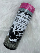 Load image into Gallery viewer, Glitter Teacher Pencil Sublimation Tumbler
