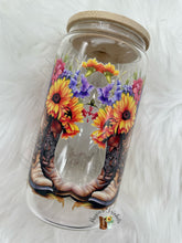 Load image into Gallery viewer, Try That in a Small Town Glass Libby
