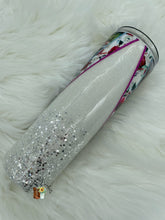 Load image into Gallery viewer, Signature Photo Split Glitter Tumbler
