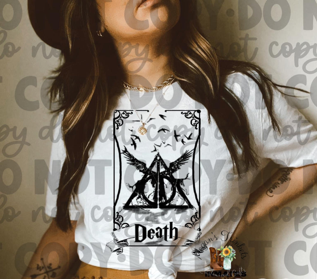 Deathly Hallows Terro Card T-Shirt