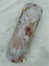 Load image into Gallery viewer, Boho Bull Glitter Skinny Tumbler
